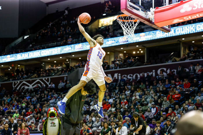 Bass Pro Tournament of Champions Missouri boys basketball dunk contest January 13 2024 Nate Latsch 25449